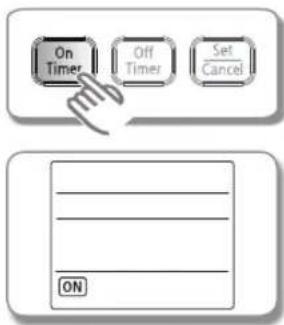 SAMSUNG AQ24ESQN - Réglage du On/Off timer - 1