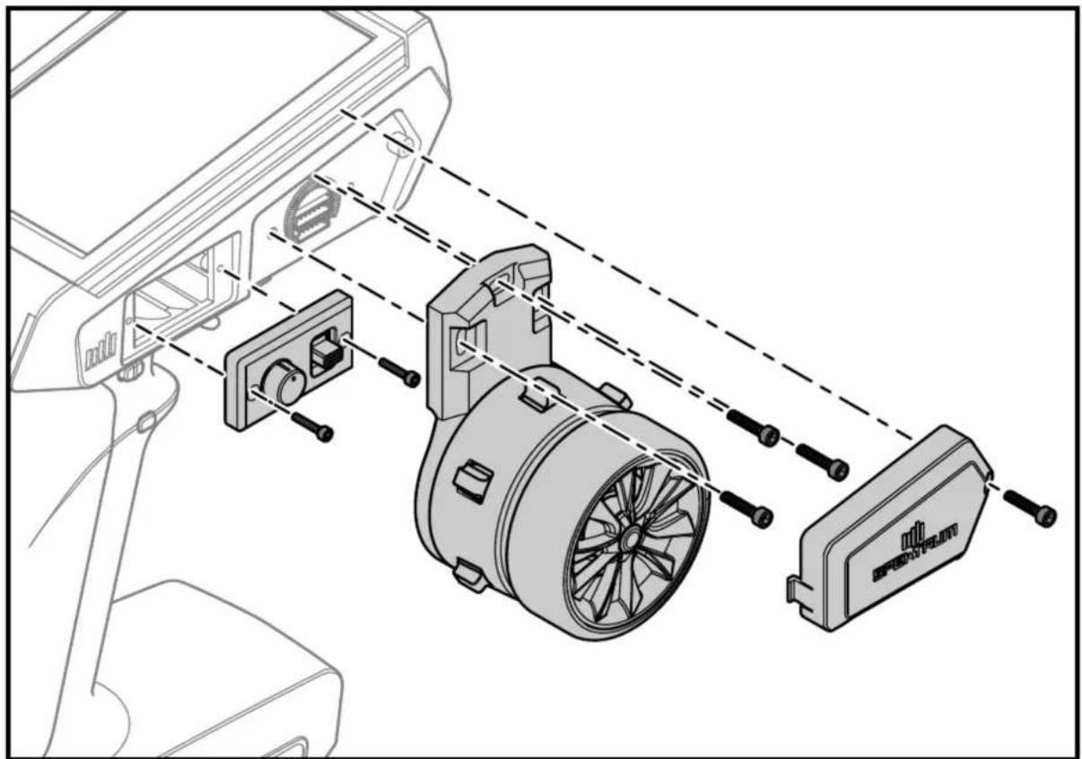 SPEKTRUM iXSR - DROITIER/GAUCHER - 1