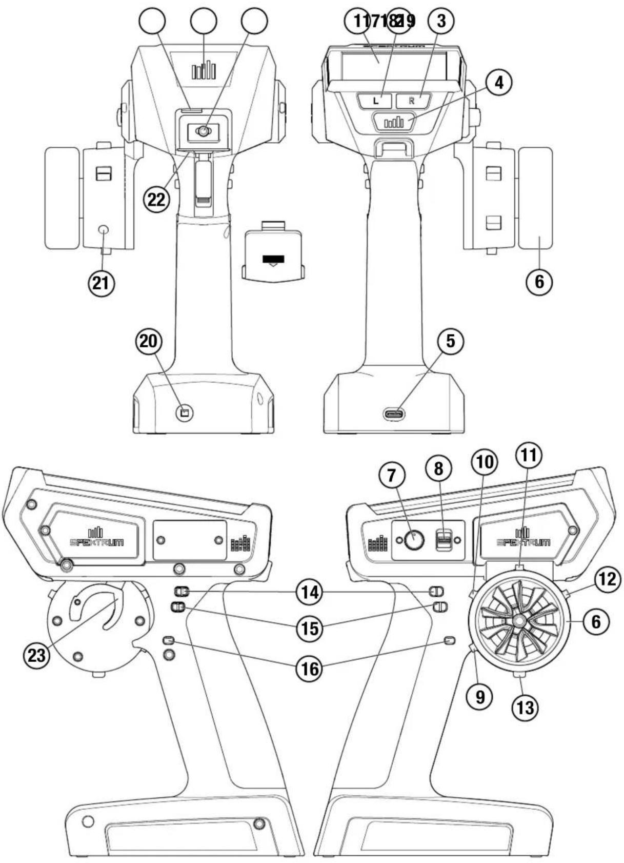 SPEKTRUM iXSR - ATTENTION: ne définisse jamais la - 3