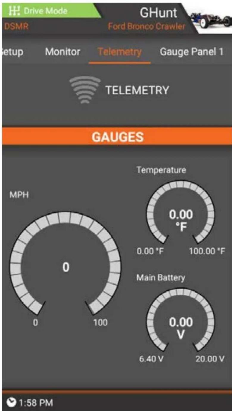 SPEKTRUM iXSR - Moniteur - 1