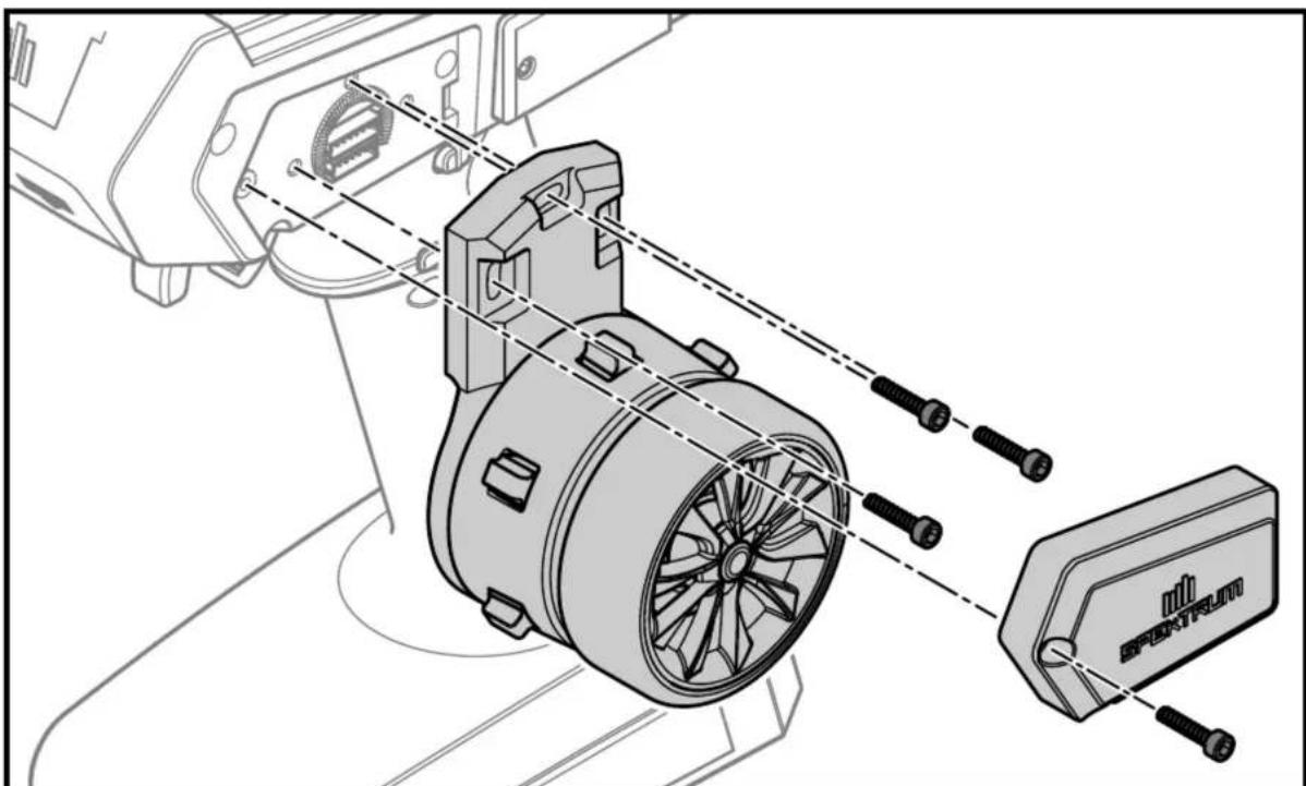 SPEKTRUM iXSR - DROITIER/GAUCHER - 3