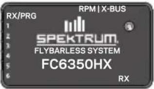 SPEKTRUM FC6350HX - Configuration de l'émetteur - 6