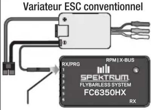 SPEKTRUM FC6350HX - Récepteur à distance DSMX en option - 2