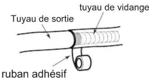 SAMSUNG AR12CRHGAWK - Étape 6: Installez le tuyau de vidange - 2