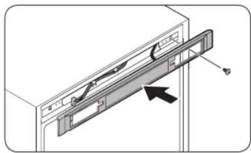 SAMSUNG RZ32C7CB6B1 - ÉTAPE 5 Remettre en place la porte du congélateur - 3