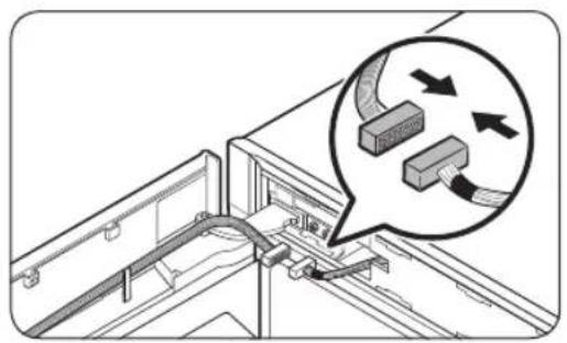 SAMSUNG RZ32C7CB6B1 - ÉTAPE 5 Remettre en place la porte du congélateur - 6