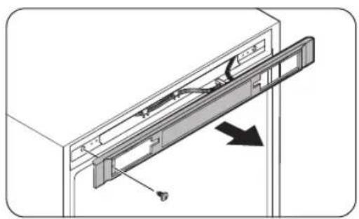 SAMSUNG RR39C76C341 - SCHRITT 5 Einbauen der Tür des Kühlabteils - 1