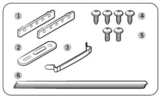 SAMSUNG RR39C76C341 - Montageset - 1