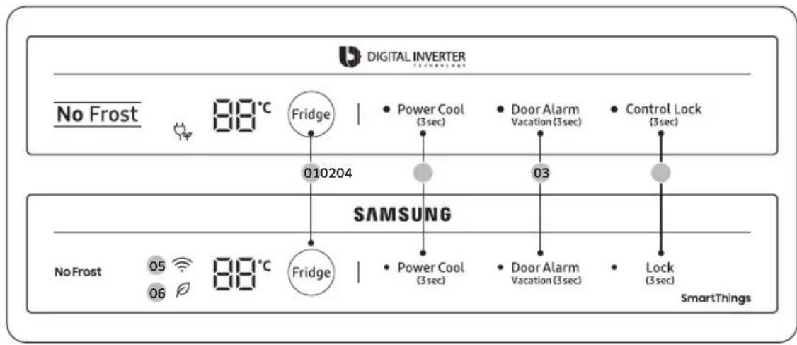 SAMSUNG RR39C76C341 - Hoofdpaneel - 2