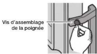 SAMSUNG RB30J3220SS - INSTALLATION DES POIGNÉES (MODÈLES APPLICABLES UNIQUEMENT) - 3