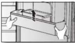 SAMSUNG RB30J3220SS - Door guards - 1