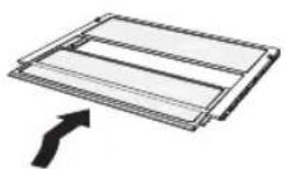SAMSUNG RB30J3220SS - USING THE FOLDABLE SHELF (OPTIONAL) - 1
