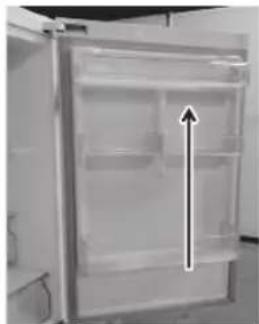 SAMSUNG RB30J3220SS - Smontaggio della porta frigo - 7