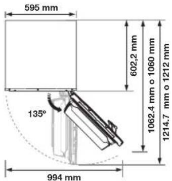 SAMSUNG RB30J3220SS - Scelta dell'ubicazione migliore per il frigorifero - 2