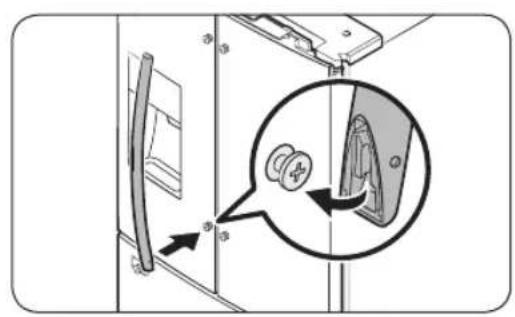 SAMSUNG RF26CG7400S - STEP 6 Attach the handles (applicable models only) - 3