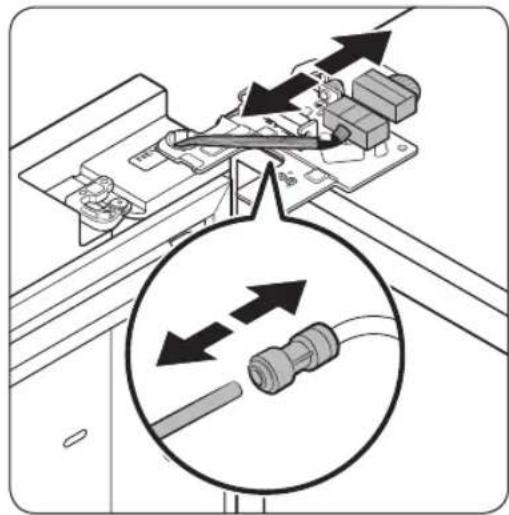 SAMSUNG RF26CG7400S - Detach the fridge doors - 2
