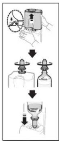SAMSUNG RL48RECPN - Installing a regular bottle - 1