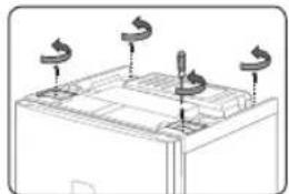 SAMSUNG RL48RECPN - • DISASSEMBLY OF THE FRIDGE DOOR - 1