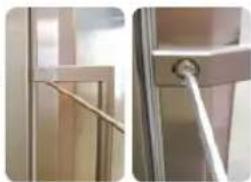 SAMSUNG RL48RECPN - • REVERSING THE HANDLE BAR [FRIDGE/FREEZER] - 1