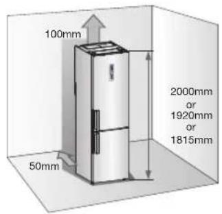 SAMSUNG RL48RECPN - Selecting the best location for the refrigerator - 1