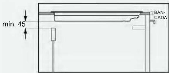 HAIER HAIF64IRB1S - Espessuras da bancada - 2