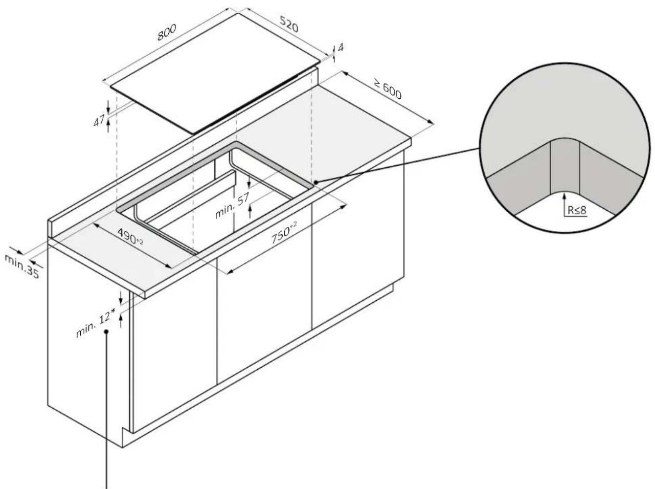 HAIER HAIF64IRB1S - Hob width 80 - 1