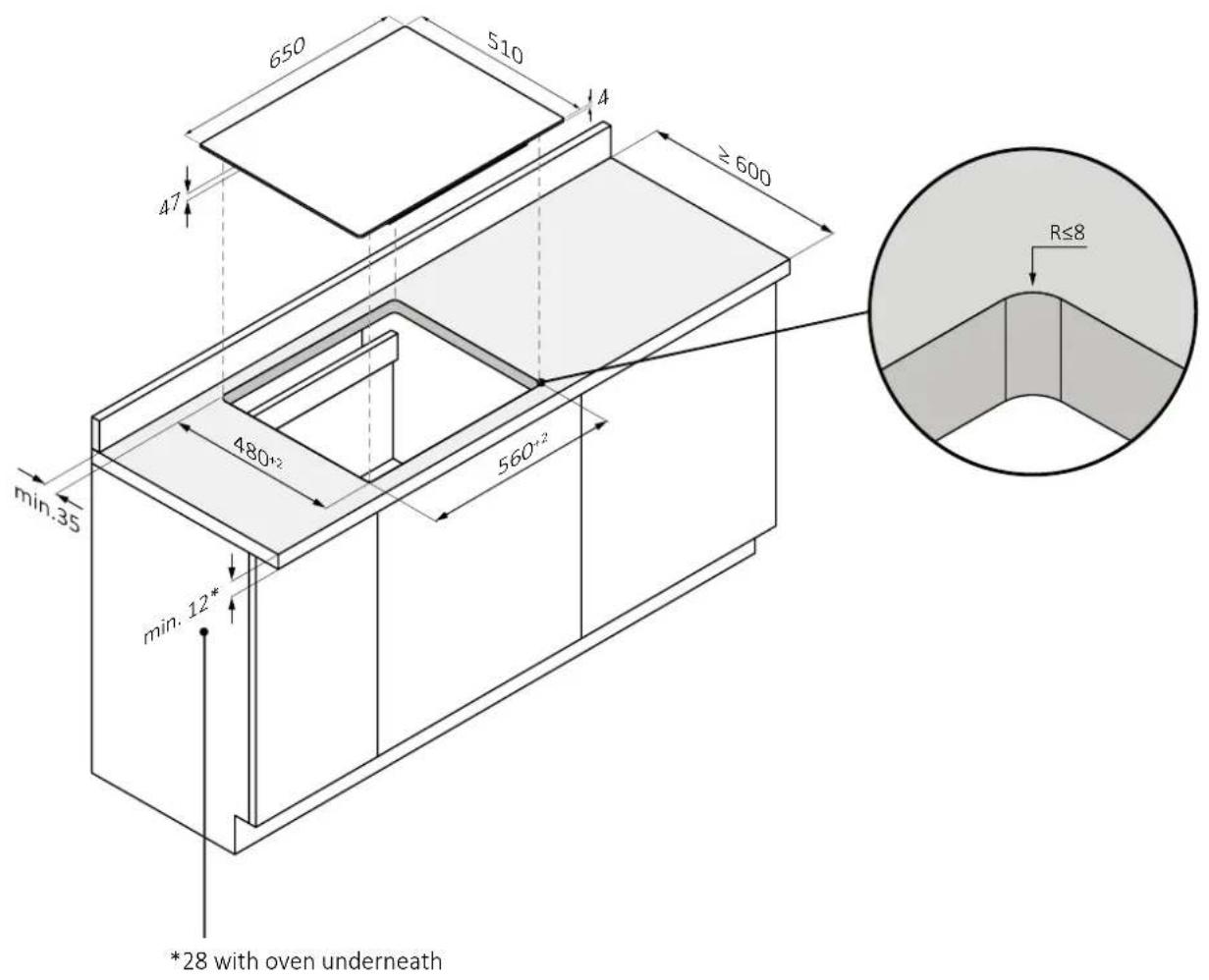 HAIER HAMT66IRCS - Hob width 65 - 1