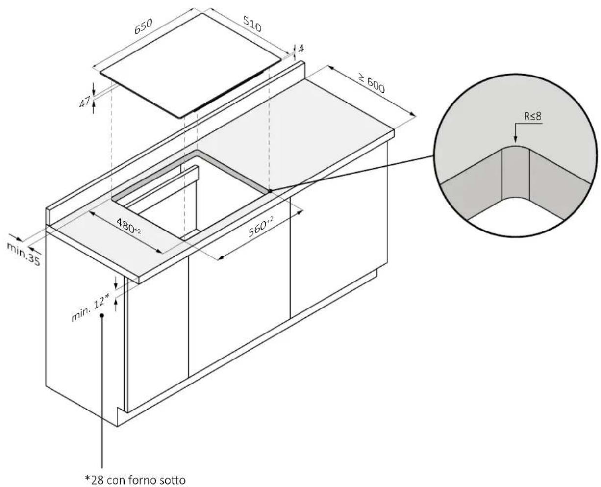 HAIER HAMT66IRCS - Piano cottura da 65 - 1