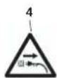 EINHELL Royal EKS 1840/1 - Symbolernas betydelser - 4
