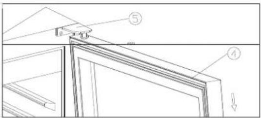 CANDY HWCB 60/N - Type B (for slim stainless steel door) - 2