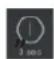 CANDY HWCB 60/N - - Knop " - 1