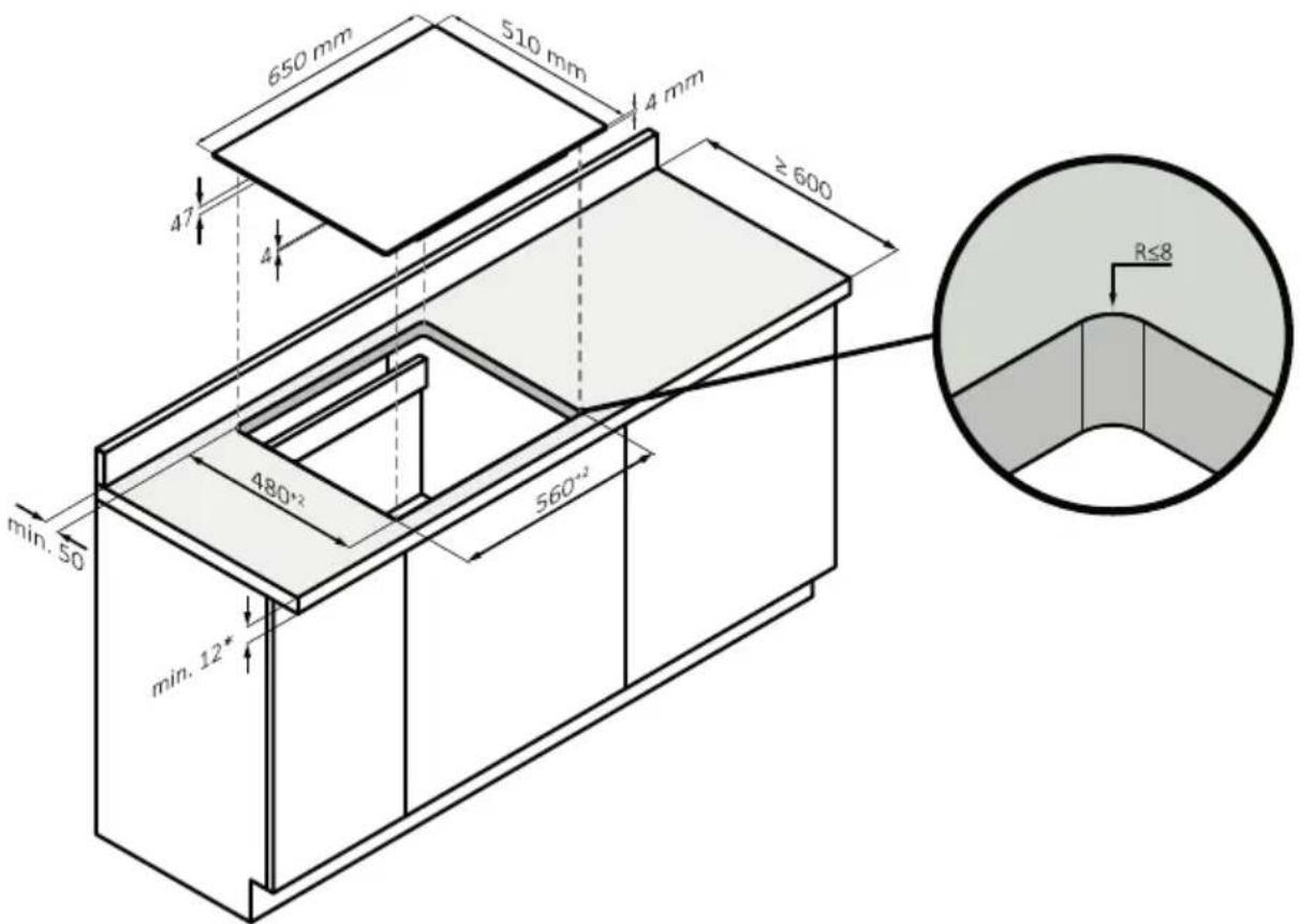 HAIER HAIFB54CIRS - HOB 65 cm - 8