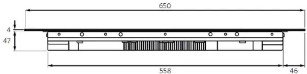 HAIER HAIFB54CIRS - PLAQUE DE CUISSON 65 cm - 2