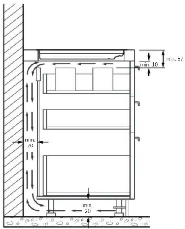 HAIER HAIFB54CIRS - SECTIONS - WIDTH 60 and 65 - 3
