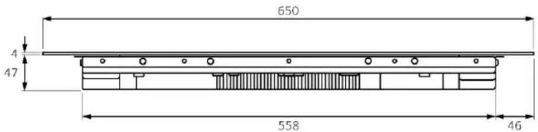 HAIER HAIFB54CIRS - PLACA 65 cm - 2