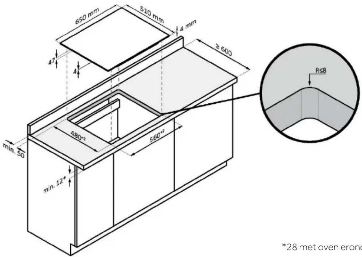 HAIER HAIFB54CIRS - KOOKPLAAT 65 cm - 8