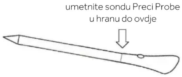 HAIER HAIFB54CIRS - UPOZORENJA za bežičnu temperaturnu sondu - 1