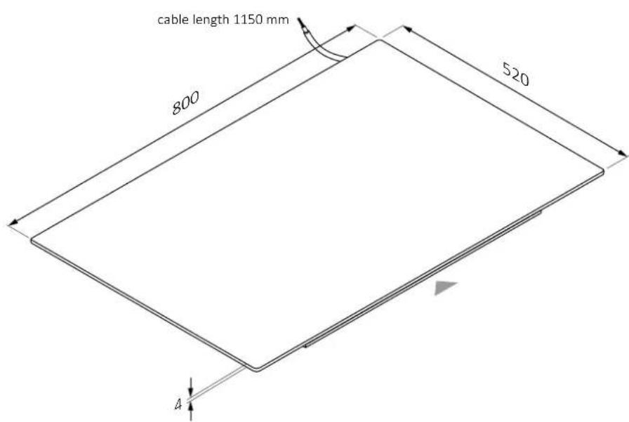 HAIER HAMT68IRB1S - Width 803.3 - 1