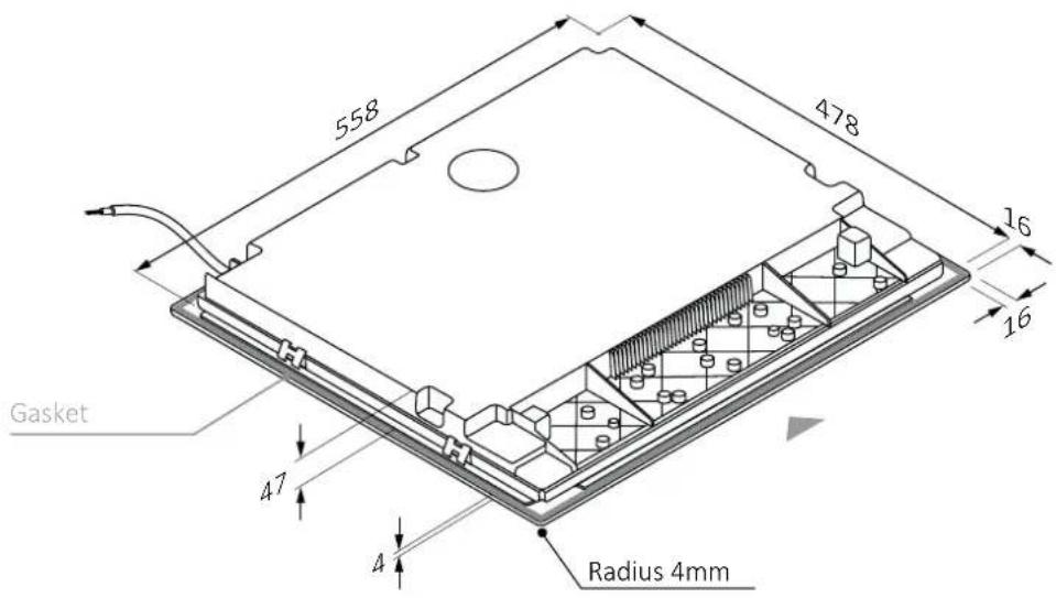 HAIER HAMT68IRB1S - Width 603.1 - 2