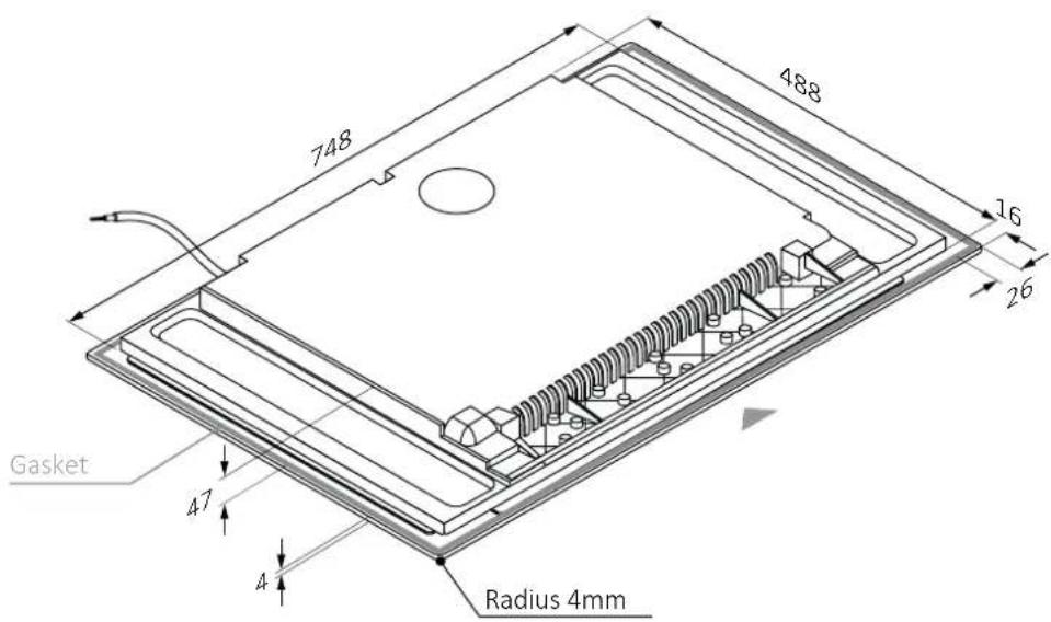 HAIER HAMT68IRB1S - Width 803.3 - 2
