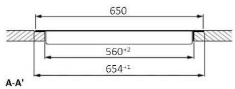 HAIER HAMT68IRB1S - Hob width 65 - 3