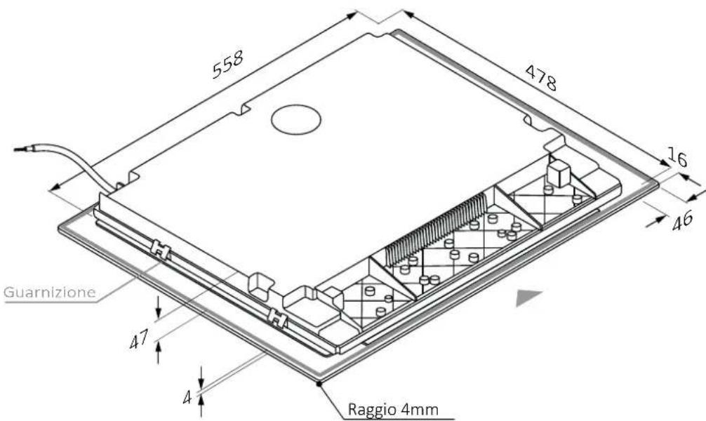 HAIER HAIF64DCS - Larghezza 653.2 - 2