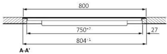 HAIER HAIF64DCS - Hob width 80 - 3