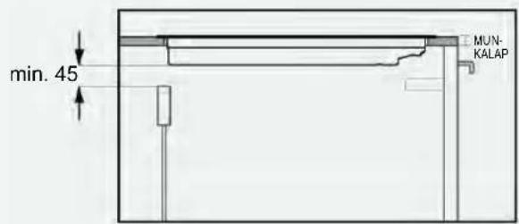 HAIER HAIF64DCS - Munkalapvastagságok - 2