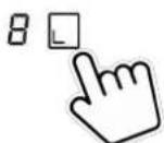 CANDY CIH8I4CE - Activate the boost function - 1