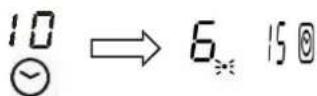 CANDY CIH8I4CE - If the timer is set on more than one zone: - 2