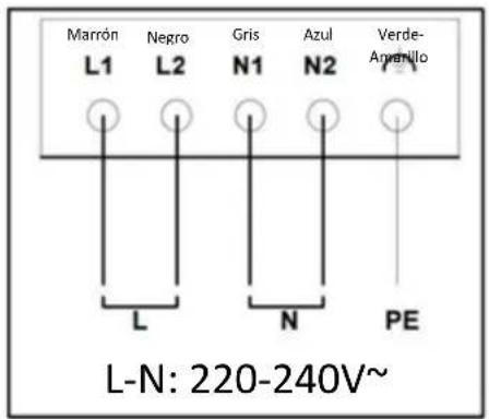 CANDY CIH8I4CE - Esta placa solo debe conectarla a la red eléctrica un profesional cualificado. - 2