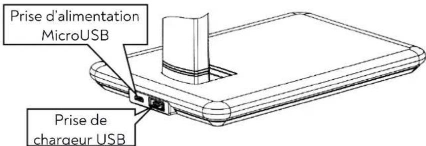 Huslog OW-390202 - Panneau d'alimentation (à l'arrière du pied) - 1