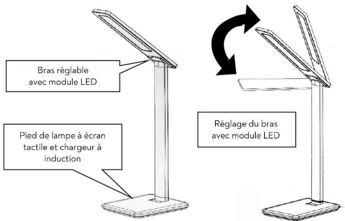 Huslog OW-390202 - Aspect général de la lampe - 1