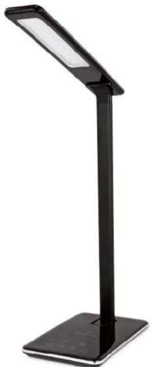 Huslog OW-390202 - Lámpara de escritorio USB con función de carga de inducción - 1